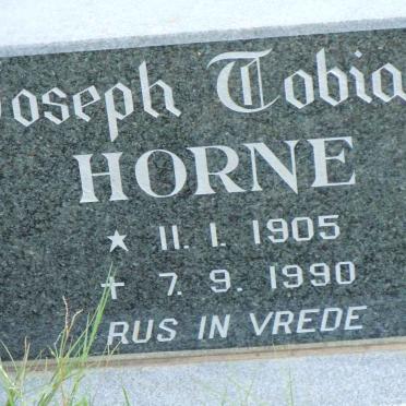 HORNE Joseph Tobias 1905-1990