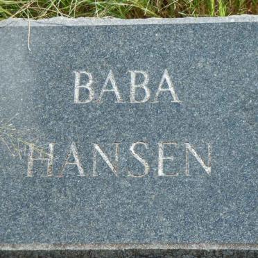 HANSEN Baba