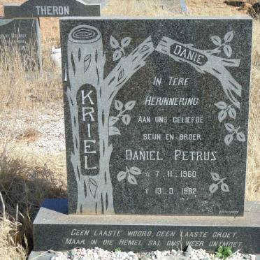 KRIEL Daniel Petrus 1960-1982