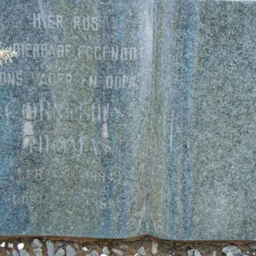 THOMAS Cornelius 1884-1966