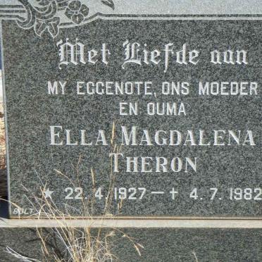THERON Ella Magdalena 1927-1982