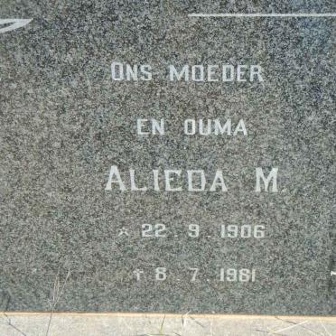 ? Alieda M. 1906-1981