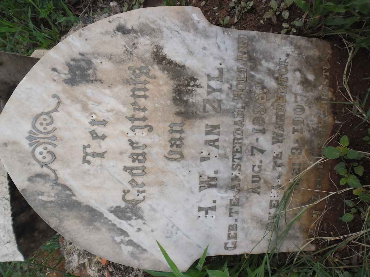 ZYL H.W., van 1836-1907