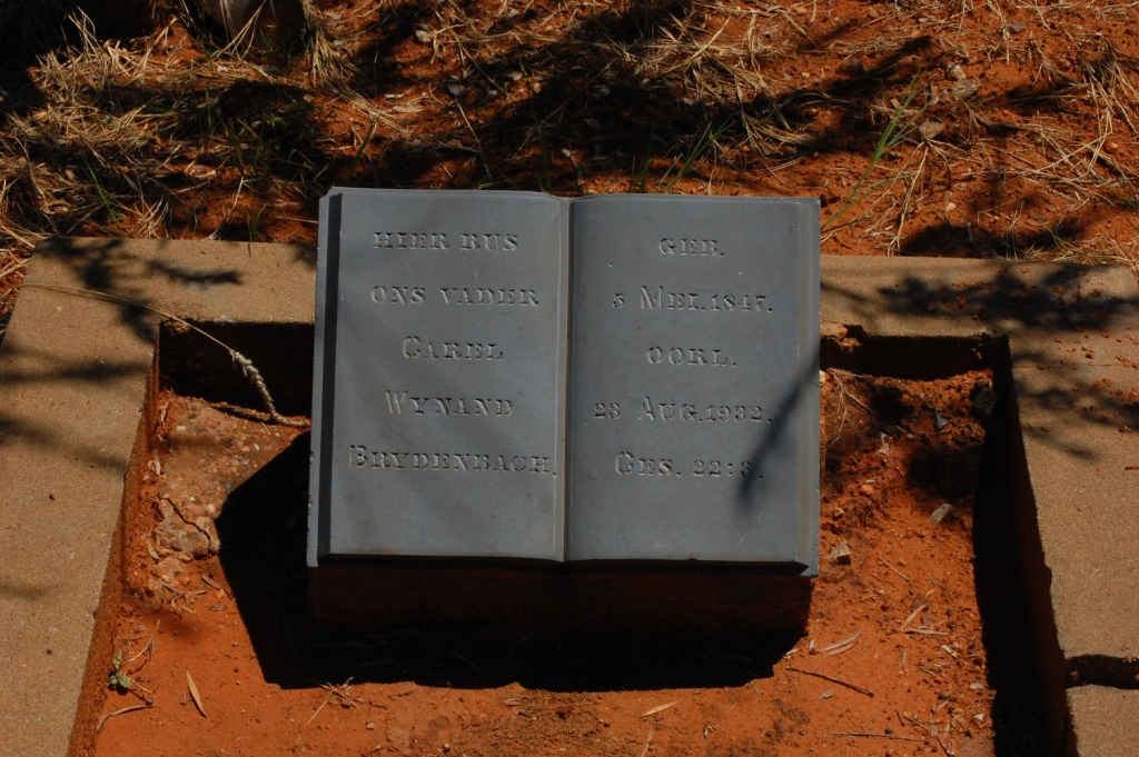 BRYDENBACH Carel Wynand 1847-1932