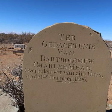 MEAD Bartholomew Charles -1896