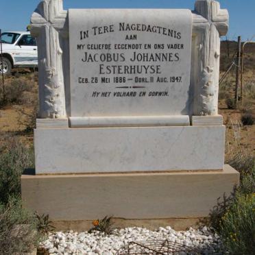 ESTERHUYSE Jacobus Johannes 1886-1947
