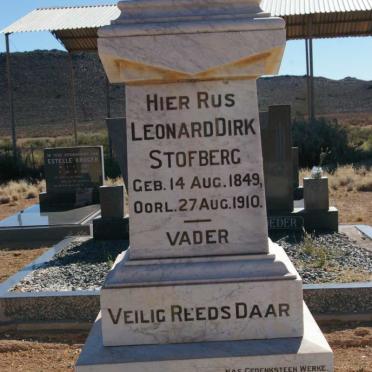 STOFBERG Leonard Dirk 1849-1910