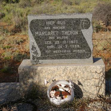 THERON Margaret nee WILSON 1870-1959