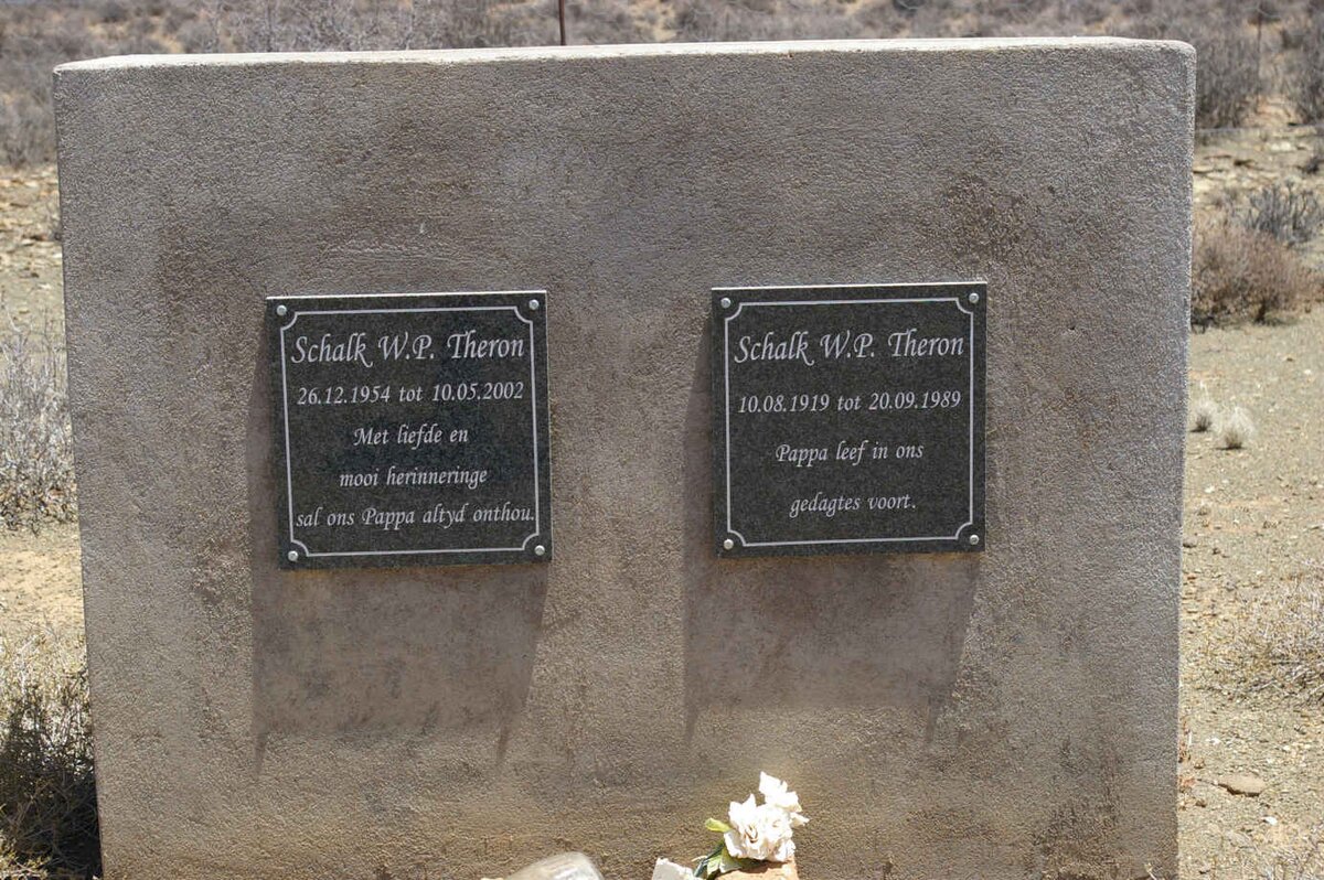 THERON Schalk W.P. 1919-1989 :: THERON Schalk W.P. 1954-2002