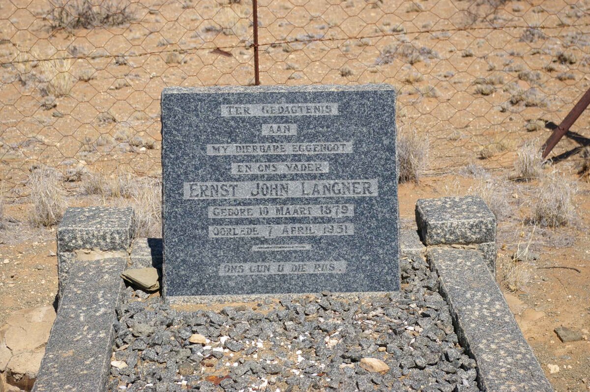 LANGNER Ernst John 1879-1951