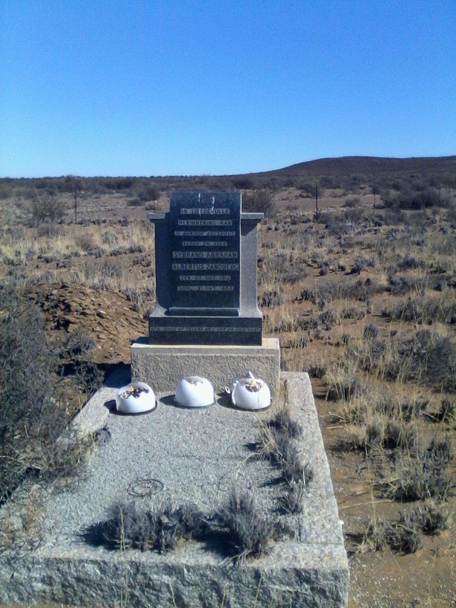 ZANDBERG Sybrand Abraham Albertus 1912-1953