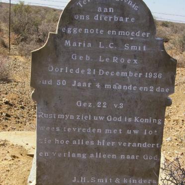 Northern Cape, WILLISTON district, Rietbrack 153, Sterling_2, single grave