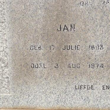 GROBBELAAR Jan 1893-1974 &amp; Hester W. 1897-1949
