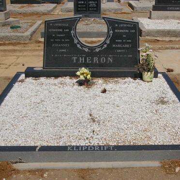 THERON Johannes 1910-1992 &amp; Margaret 1923-2000