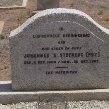 STOFBERG Johannes S. 1900-1963