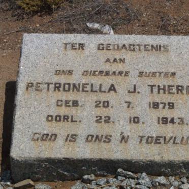 THERON Petronella J. 1879-1943