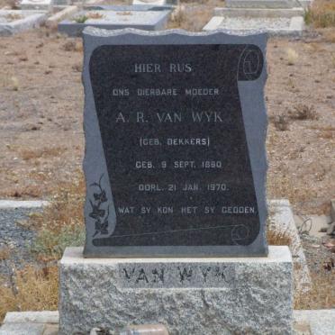 WYK A.R., van nee DEKKERS 1880-1970