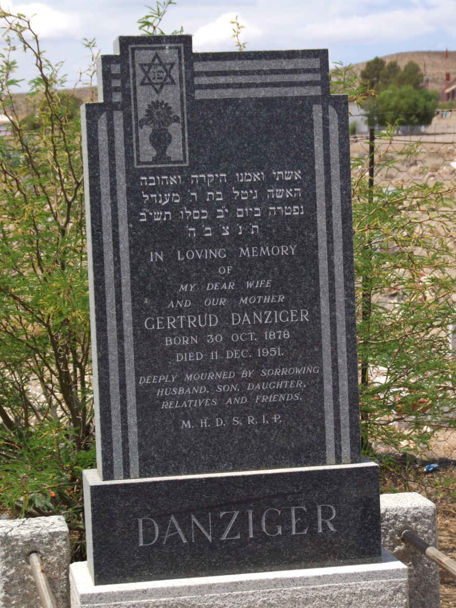 DANZIGER Gertrud 1878-1951