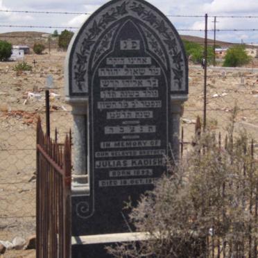 KADISH Julias 1899-191?