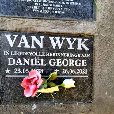 WYK Daniel George, van 1938-2021
