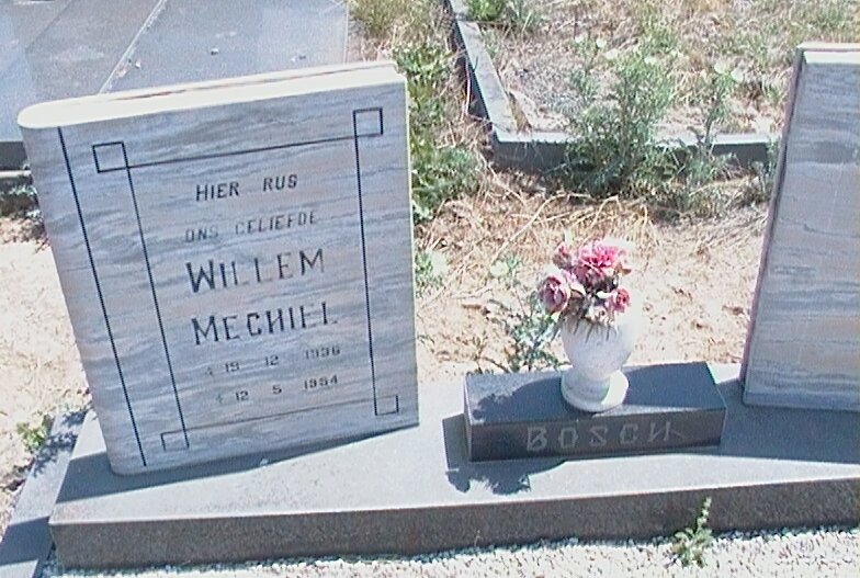 BOSCH Willem Mechiel 19??-1984