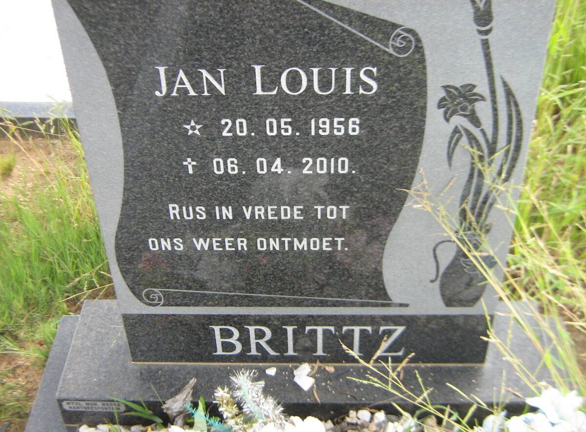 BRITTZ Jan Louis 1956-2010