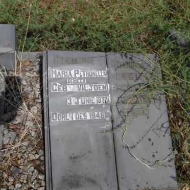 BEER Maria Petronella, de nee VILJOEN 1872-1946