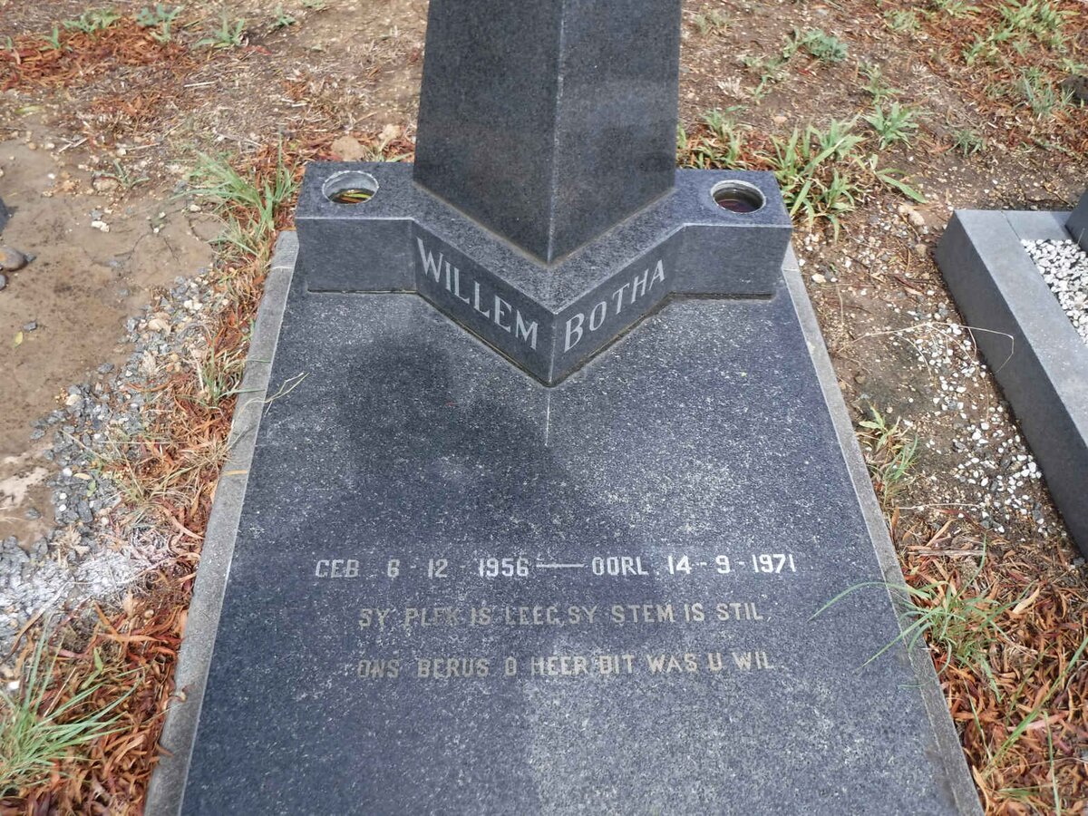 BOTHA Willem 1956-1971