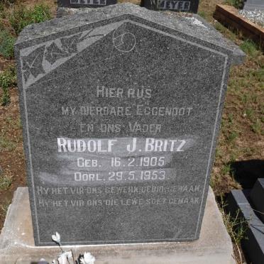BRITZ Rudolf J. 1905-1953