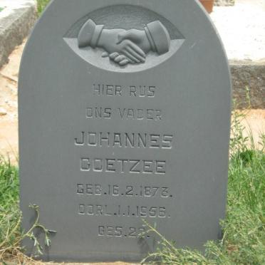 COETZEE Johannes 1873-1956