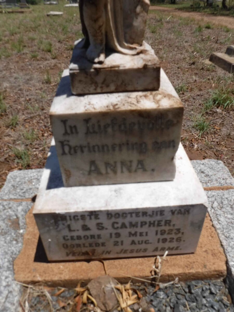 CAMPHER Anna 1923-1926