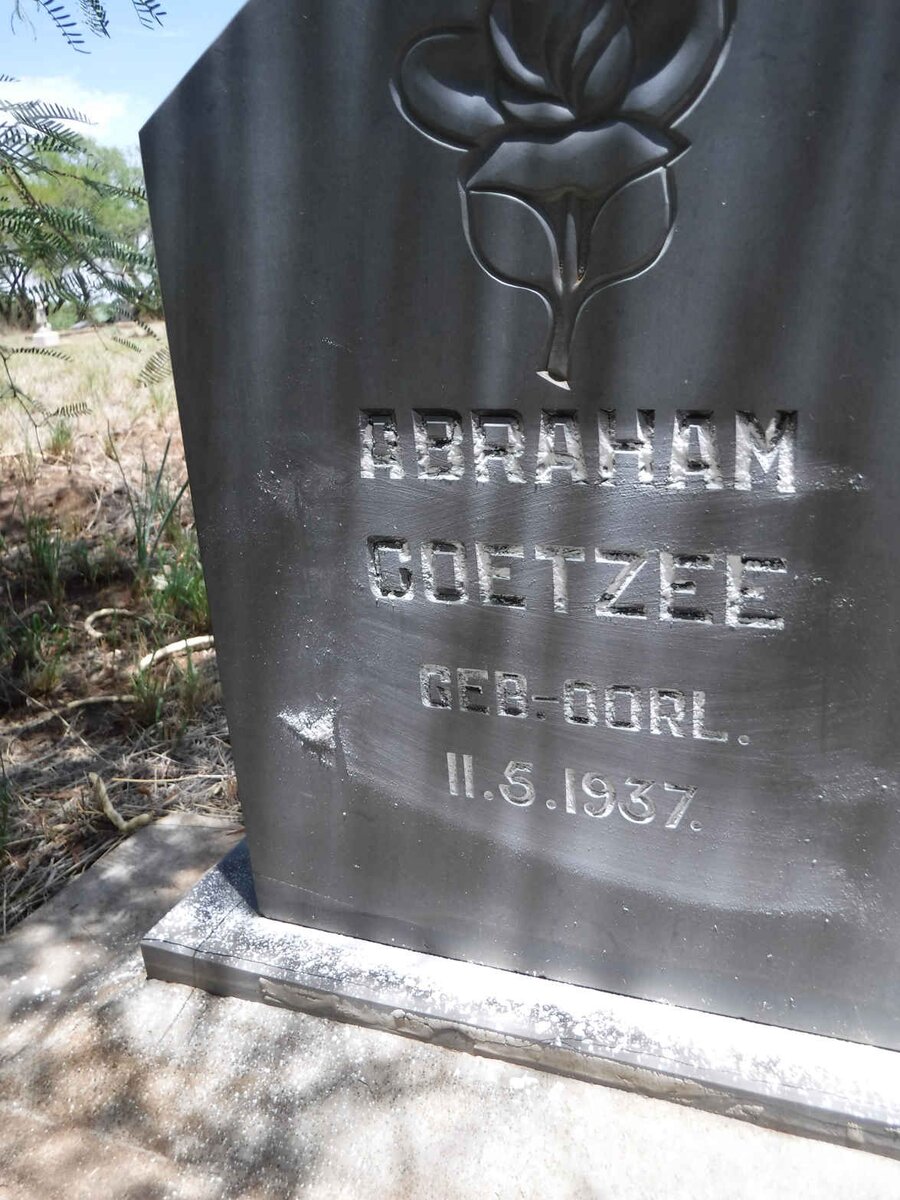 COETZEE Abraham 1937-1937