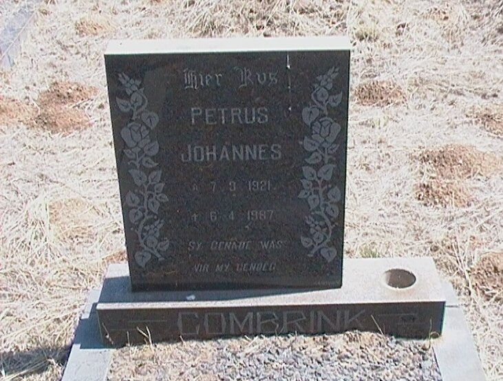 COMBRINK Petrus Johannes 1921-1987