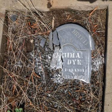 DYK M.E., van 1861-1943