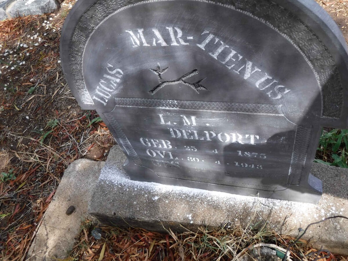 DELPORT Lucas Martienus 1875-1943