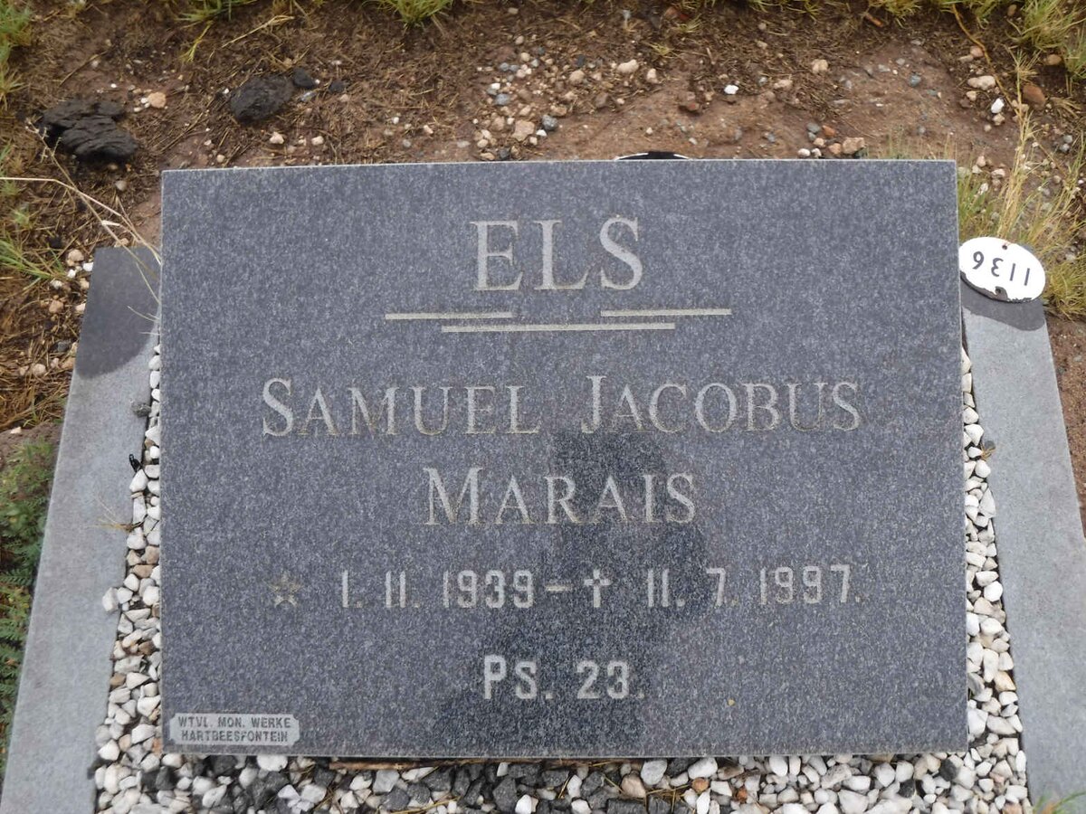 ELS Samuel Jacobus Marais 1939-1997