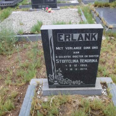 ERLANK Stoffelina Hendrina 1953-1974