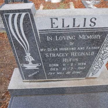 ELLIS Stracey Reginald Rufus 1894-1967