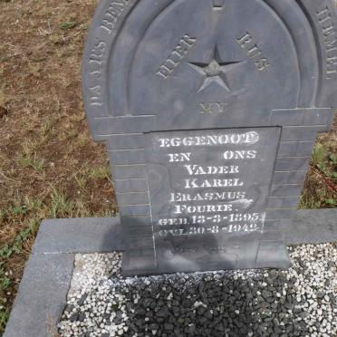 FOURIE Karel Erasmus 1895-1942