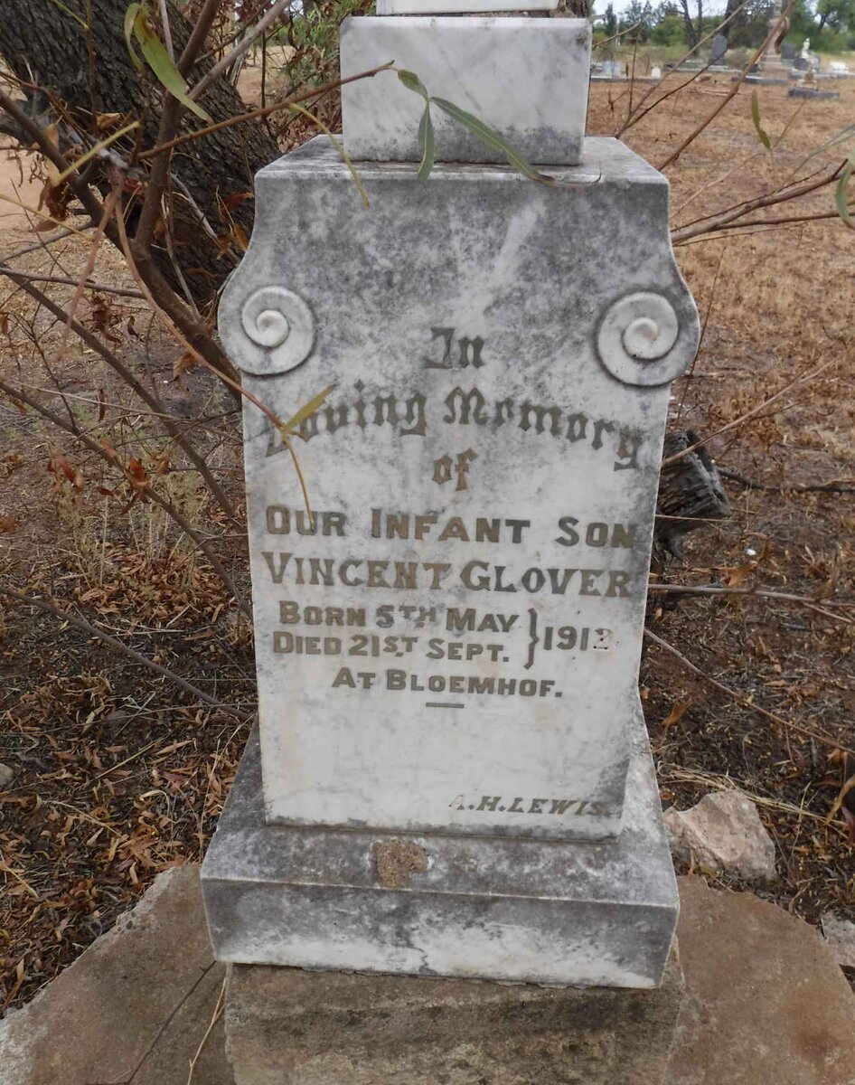 GLOVER Vincent 1912-1912