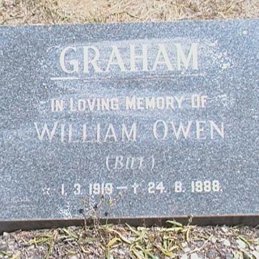 GRAHAM William Owen 1910-1988
