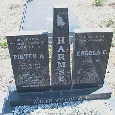 HARMSE Pieter A. 1945-2003 &amp; Engela C. 1945 -