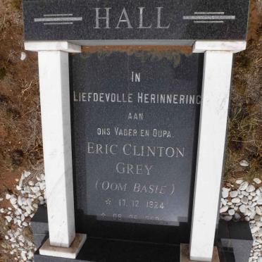 HALL Eric Clinton Grey 1924-2004