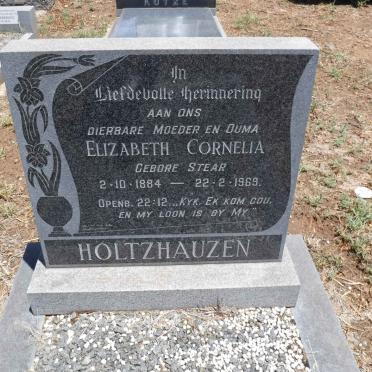 HOLTZHAUZEN Elizabeth Cornelia nee STEAR 1884-1969