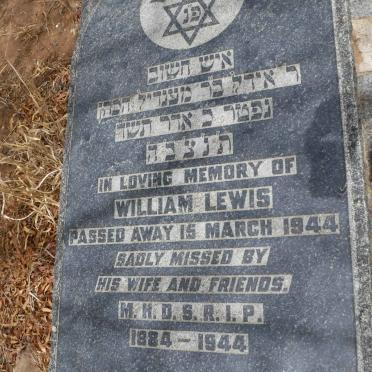 LEWIS William 1884-1944