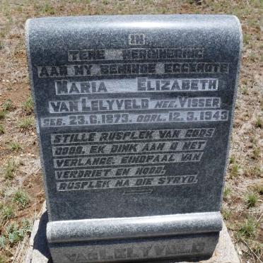 LELYVELD Maria Elizabeth, van nee VISSER 1873-1943