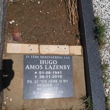 LAZENBY Hugo Amos 1941-2016