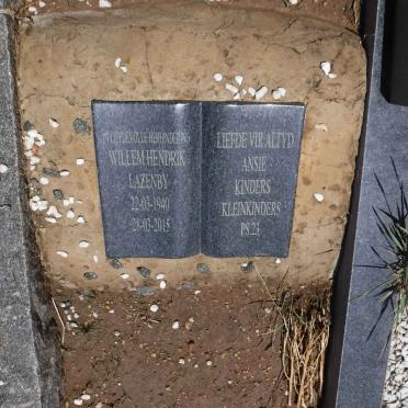 LAZENBY Willem Hendrik 1940-2015