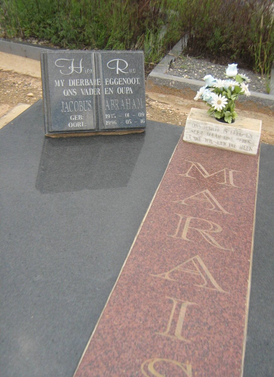 MARAIS Jacobus Abraham 1935-1996