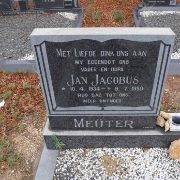 MEUTER Jan Jacobus 1934-1990